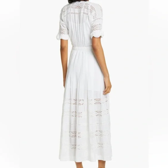 LoveShackFancy Edie Midi Shirtdress - Picture 4 of 13